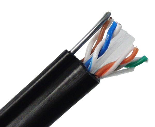 Cat 6 U/UTP PE Outdoor (messenger)